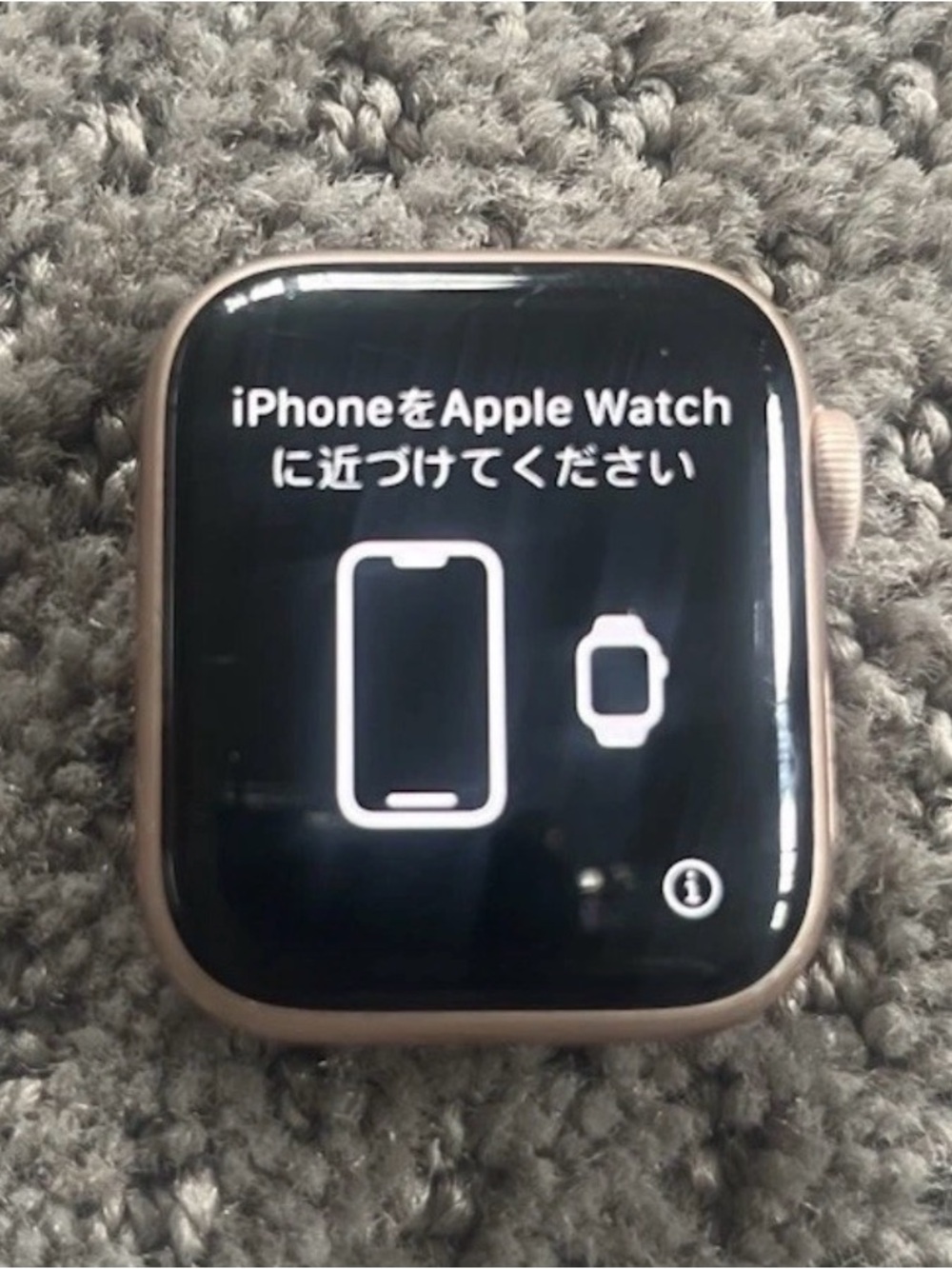Apple Watch Series 5 40mm Rose Gold Case with Black Display